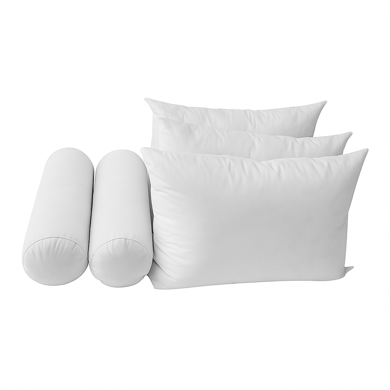 FULL SIZE Bolster & Back Rest Pillow Cushion Polyester Fiberfill "INSERT ONLY" - Model-3
