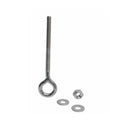 Marine T316 Stainless Steel 5/16" x 4" Welded Plain Eye Bolt 600 Lbs WLL
