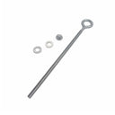 Marine T316 Stainless Steel 1/4" x 6" Welded Plain Eye Bolt 400 Lbs WLL