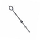 Marine T316 Stainless Steel 1/4" x 6" Welded Plain Eye Bolt 400 Lbs WLL