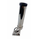 Marine T316 Stainless Steel 9" Adjustable Fish Rod Holder Deck Mount 360 Degrees