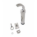 Marine T316 Stainless Steel 9" Adjustable Fish Rod Holder Deck Mount 360 Degrees