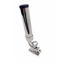 Marine T316 Stainless Steel 9" Adjustable Fish Rod Holder Deck Mount 360 Degrees