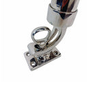 Marine T316 Stainless Steel 9" Adjustable Fish Rod Holder Deck Mount 360 Degrees