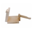 10" Wooden Tortilla Press, Square Dough Press for Tortillas, Empanadas, Tacos & Arepas & Roti