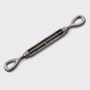 Galvanized Drop Forged Carbon Steel 3/4" x 18" Eye Eye Turnbuckle Pulley 5,200 lbs