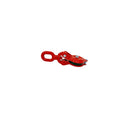 0.5 Ton Snatch Block Pulley, Single Sheave Yarding Block, Oval Eye Wire Rope Pulley, 1,000 Lbs WLL for Logging, Rigging, Towing