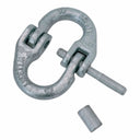 Grade 80 Hammerlock Coupling Link, 10mm Hot Dipped Galvanized Connector – 3.15 Ton (6,900 lbs WLL) for Chain Sling, Rigging & Lifting
