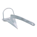 40KG (88 lb) Galvanized Steel Boat Shovel Anchor, Hot Dipped Fixed Scoop Anchor for Yacht, Sailboat & Marine Use, Heavy Duty