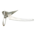 33KG (73 lb) Galvanized Steel Boat Shovel Anchor, Hot Dipped Fixed Scoop Anchor for Yacht, Sailboat & Marine Use, Heavy Duty
