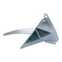 15KG (33 lb) Galvanized Steel Boat Shovel Anchor, Hot Dipped Fixed Scoop Anchor for Yacht, Sailboat & Marine Use, Heavy Duty