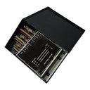 18 Pc UNC Tap & Drill Bit Set – #6-32 to 1/2-13 Coarse Thread Kit, SAE Taps with Matching Drill Bits for Metalworking & Repair