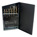 18 Pc Metric Tap & Drill Set – HSS Steel Threading Kit for Automotive, Metalworking & Fabrication Applications