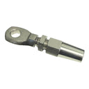 Marine Boat 3/16" Swageless Eye Terminal Cable Rail Railing Wire Rope Stainless Steel T316