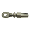Marine Boat 3/16" Swageless Eye Terminal Cable Rail Railing Wire Rope Stainless Steel T316
