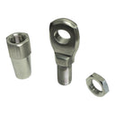 4 Pcs 3/16" Swageless Eye Terminal Cable Rail Wire Rope Stainless Steel T316