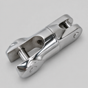 T316 Stainless Steel Anchor Swivel Connector 5-1/2" (139mm) – 8,600 lb WLL for 1/2"–5/8" Chain Marine Grade Boat Rigging