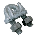 2 Pcs 3/4" Drop Forged Wire Rope Clip – Galvanized Steel Cable Clamp for Rigging, Lifting & Wire Rope Securing