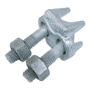 2 Pcs 3/4" Drop Forged Wire Rope Clip – Galvanized Steel Cable Clamp for Rigging, Lifting & Wire Rope Securing
