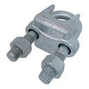 3" Heavy Duty Drop Forged Wire Rope Clip – Hot Dipped Galvanized Steel Cable Clamp for Rigging, Lifting & Wire Rope Securing