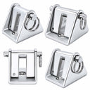4 Pcs T316 Stainless Steel Anchor Chain Stopper – Marine Boat Chain Lock for 6–8mm (1/4"–5/16") Chain, Anchor Stop with Locking Pawl
