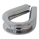 7/16" Marine T316 Stainless Steel Heavy Duty Wire Rope Thimble, Cable Thimble for Rigging, Shade Sail & Cable Protection
