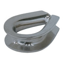 1-1/8"-1-1/4" Marine Stainless Steel Heavy Duty Wire Rope Thimble, Cable Thimble