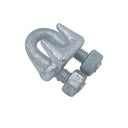 7/16" Drop Forged Wire Rope Clip – Galvanized Steel Cable Clamp for Rigging, Lifting & Wire Rope Securing