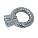 1" T316 Stainless Steel Eye Nut – Lifting Eye Nut UNC Thread 7,500 lb WLL for Marine, Rigging & Hoisting