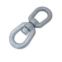 1" Eye & Eye Swivel for Marine Boats – Hot Dipped Galvanized Mooring Connector, 12,500 lbs WLL Eye & Eye Swivel