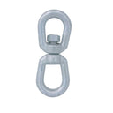 1" Eye & Eye Swivel for Marine Boats – Hot Dipped Galvanized Mooring Connector, 12,500 lbs WLL Eye & Eye Swivel