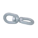 1" Eye & Eye Swivel for Marine Boats – Hot Dipped Galvanized Mooring Connector, 12,500 lbs WLL Eye & Eye Swivel