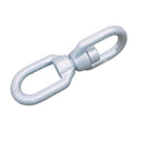 1-1/2" Eye & Eye Swivel for Marine Boats – Hot Dipped Galvanized Mooring Connector, 45,200 lbs WLL Eye & Eye Swivel