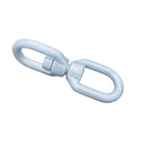 1-1/2" Eye & Eye Swivel for Marine Boats – Hot Dipped Galvanized Mooring Connector, 45,200 lbs WLL Eye & Eye Swivel