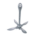 5 lb Folding Grapnel Anchor, Hot Dipped Galvanized Boat Anchor for Kayak, Jet Ski, Canoe & Small Watercraf