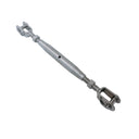 Marine T316 Stainless Steel 5/8" Jaw & Jaw Pipe Turnbuckle 2,800 lbs WLL Rigging