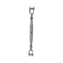 Marine T316 Stainless Steel 5/8" Jaw & Jaw Pipe Turnbuckle 2,800 lbs WLL Rigging