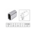T316 Stainless Steel 3/4" Wire Rope Oval Sleeve – Marine Crimping Ferrule for Cable Rigging & Looping