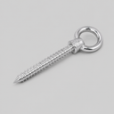 4 Pcs T316 Stainless Steel 5/8" x 5" Shoulder Lag Eye Bolt – Marine Screw Eye Anchor for Boat Rigging & Mounting