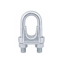 3-1/2" Heavy Duty Wire Rope Clip – Hot Dip Galvanized Drop Forged Cable Clamp for Rigging & Securing