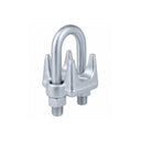 3-1/2" Heavy Duty Wire Rope Clip – Hot Dip Galvanized Drop Forged Cable Clamp for Rigging & Securing