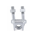3-1/2" Heavy Duty Wire Rope Clip – Hot Dip Galvanized Drop Forged Cable Clamp for Rigging & Securing