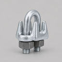 4 Pcs 1-1/8" Heavy Duty Wire Rope Clip – Hot Dip Galvanized Drop Forged Cable Clamp for Rigging & Securing