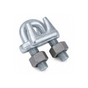 4 Pcs 1-1/8" Heavy Duty Wire Rope Clip – Hot Dip Galvanized Drop Forged Cable Clamp for Rigging & Securing