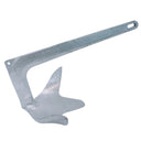 Heavy Duty 2KG 4.4 lbs Bruce Claw Anchor, Hot Dipped Galvanized Steel Boat Anchor for Yacht, Sailboat, Marine Docking, Mooring, Sand, Mud, Rock, and Gravel Bottoms