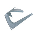 Heavy Duty 5KG (11 Lbs) Bruce Claw Anchor, Hot Dipped Galvanized Steel Boat Anchor for Yacht, Sailboat, Marine Docking, Mooring, Sand, Mud, Rock, and Gravel Bottoms