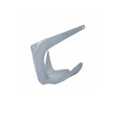 Heavy Duty 20KG (44 Lbs) Bruce Claw Anchor, Hot Dipped Galvanized Steel Boat Anchor for Yacht, Sailboat, Marine Docking, Mooring, Sand, Mud, Rock, and Gravel Bottoms