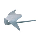 Heavy Duty 20KG (44 Lbs) Bruce Claw Anchor, Hot Dipped Galvanized Steel Boat Anchor for Yacht, Sailboat, Marine Docking, Mooring, Sand, Mud, Rock, and Gravel Bottoms