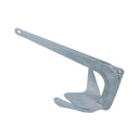 Heavy Duty 50KG (110 Lbs) Bruce Claw Anchor, Hot Dipped Galvanized Steel Boat Anchor for Yacht, Sailboat, Marine Docking, Mooring, Sand, Mud, Rock, and Gravel Bottoms