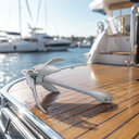 Folding Grapnel Anchor Hot Dipped Galvanized Steel, Boat Anchor for Yacht, Docking, Mooring, Fishing, Kayak, Canoe, and Marine Use